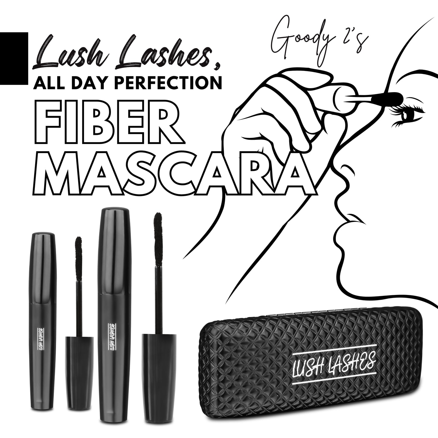 Lush Lashes Fiber Mascara 3D Mascara