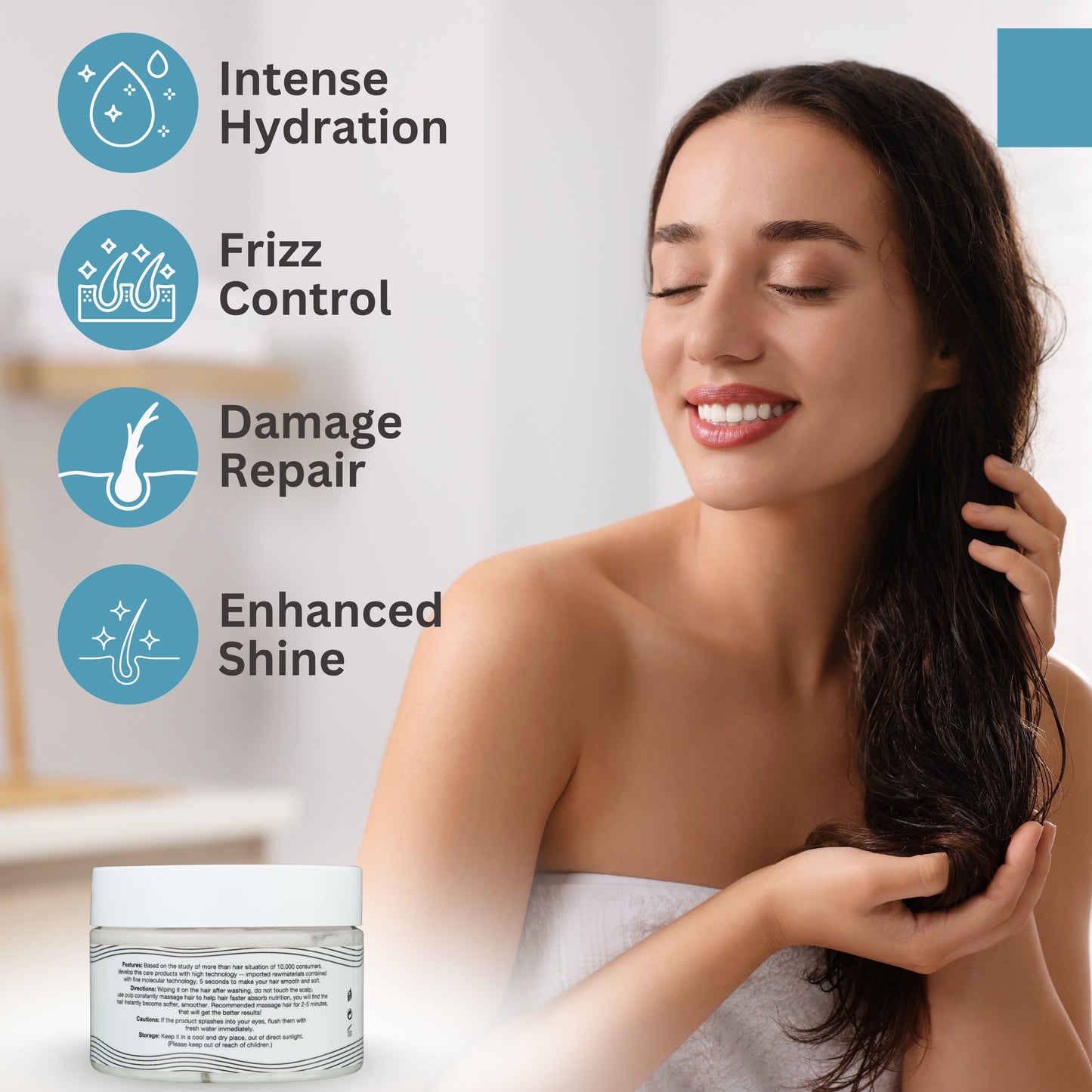 Crown & Glory Hair Mask Leave-on Conditioner 120ml