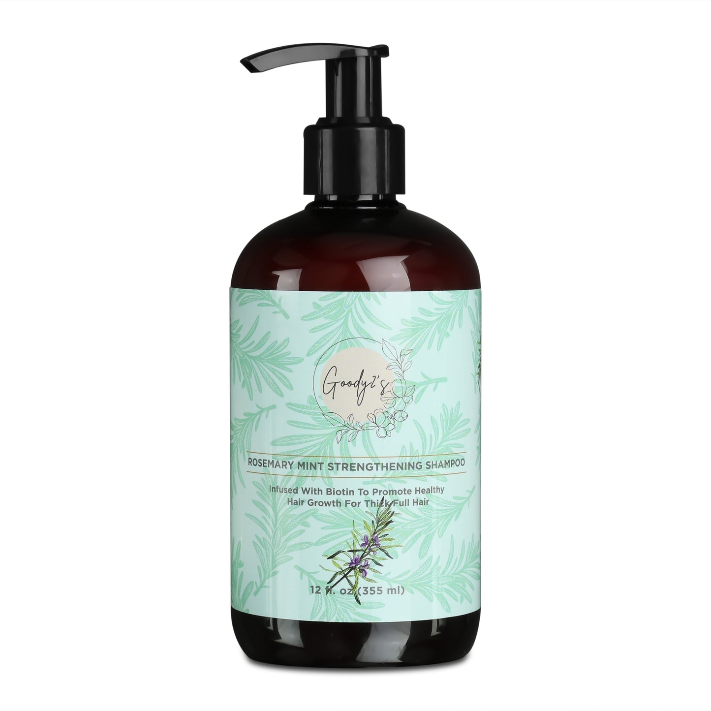 Goody 2's Rosemary Mint Strengthening Shampoo Infused with Biotin for Healthy Hair Growth - 355ml
