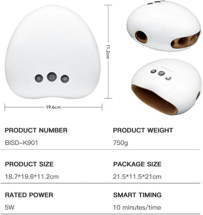 Air Pressure Hand Massager Machine For Carpal Tunnel And Finger Numbness