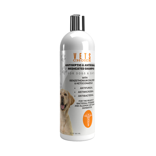 Vets Choice Antiseptic and Antifungal Medicated Dog Shampoo