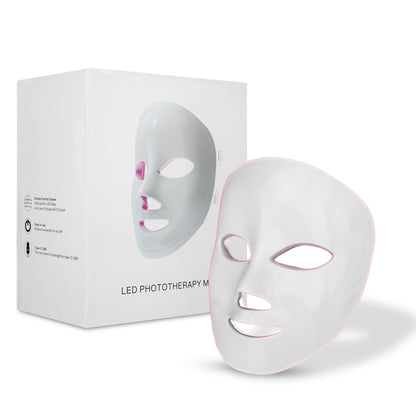Goody 2's 7 Colors LED Phototherapy Face Mask Light Therapy for Wrinkle Acne - Photon Skin Care Beauty Mask