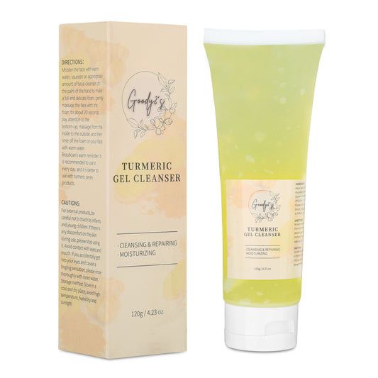 Goody 2's Beauty Turmeric Face Wash Cleanser - Gentle Face Wash for All Skin Types & Dull Skin, Acne Prone Skin, Dark Spots, and Anti-Aging