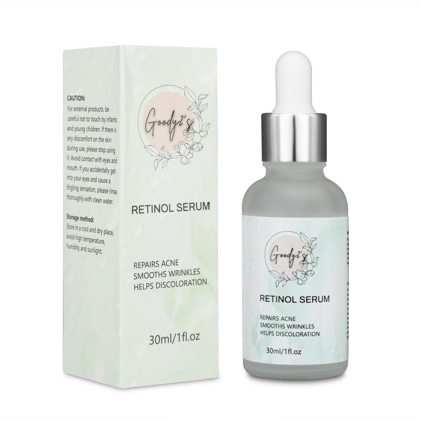 Goody 2's Retinol Serum for Face - Anti-Aging Serum with Retinol, Hyaluronic Acid, and Vitamin E - 1 fl oz