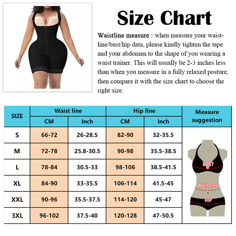 Goody 2's Fajas Colombianas Shaping Girdles Shapewear Tummy Control Butt Lifter Bodysuit Fajas