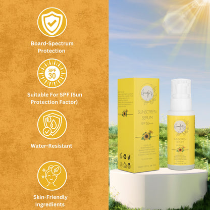 Goody 2's Sunscreen Serum - 1.69 fl oz - SPF 50 with Skin Hydrating Squalane and Broad Spectrum SPF 50 - Face Sunscreen For All Skin Types and Skin Tones