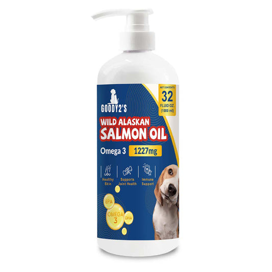 Wild Alaskan Salmon Oil for Dogs and Cats 32oz