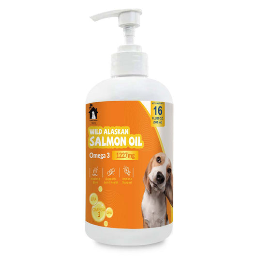 Alaskan Salmon Oil for Dogs and Cats 16oz