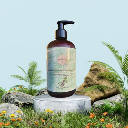 Goody 2's Rosemary Mint Strengthening Shampoo Infused with Biotin for Healthy Hair Growth - 355ml